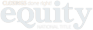 Equity National Title Logo